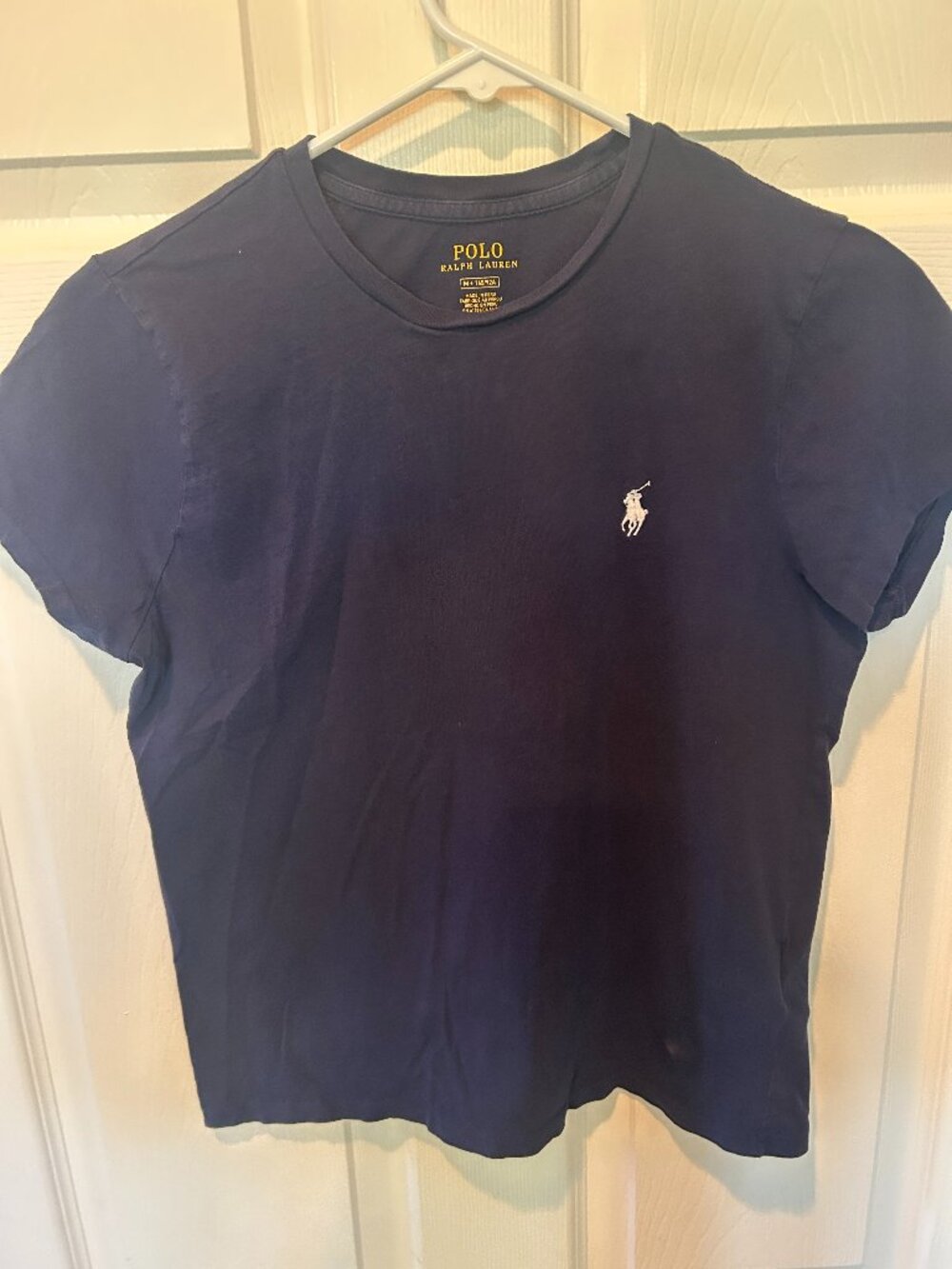 Polow women's crew neck tee, size medium, short sleeve